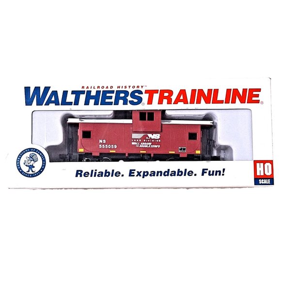 Walthers Trainline HO Scale Norfolk Southern Caboose 931-1527 NS 555059 - Picture 1 of 5